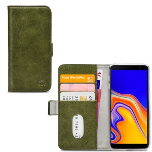 Mobilize Elite Gelly Wallet Book Case Samsung Galaxy J4+ Green