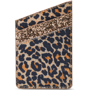 My Style Universal Sticky Card Pocket Gold Leopard