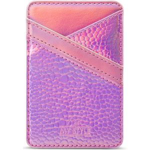 My Style Universal Sticky Card Pocket Pink Shimmer
