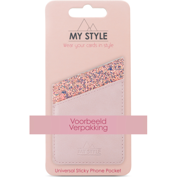 My Style Universal Sticky Card Pocket Pink Mermaid - Afbeelding 3