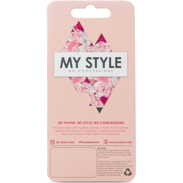 My Style Universal Sticky Card Pocket Pink Mermaid - Afbeelding 4