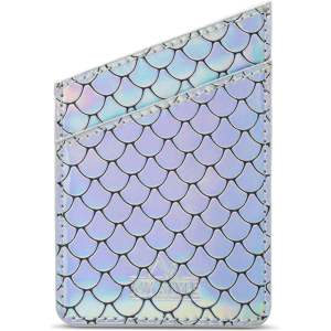 My Style Universal Sticky Card Pocket Silver Mermaid