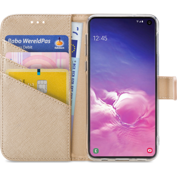 My Style Flex Wallet For Samsung Galaxy S10E Gold - Afbeelding 3