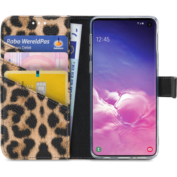 My Style Flex Wallet For Samsung Galaxy S10E Leopard - Afbeelding 3