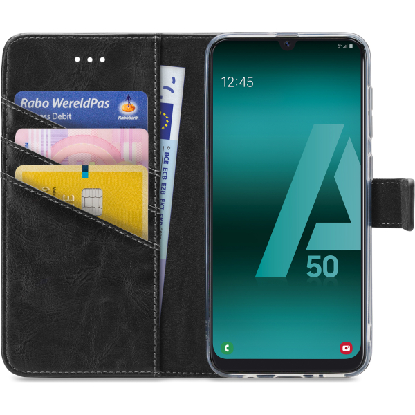 My Style Flex Wallet For Samsung Galaxy A30S/A50 Black - Afbeelding 3