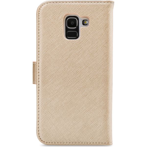 My Style Flex Wallet For Samsung Galaxy J6 2018 Gold - Afbeelding 2