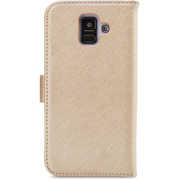 My Style Flex Wallet For Samsung Galaxy A6 2018 Gold - Afbeelding 2