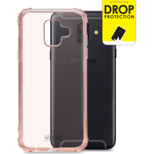 My Style Protective Flex Case For Samsung Galaxy A6 2018 Soft Pink