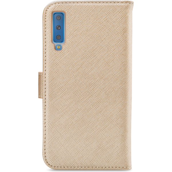 My Style Flex Wallet For Samsung Galaxy A7 2018 Gold - Afbeelding 2