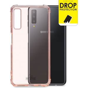 My Style Protective Flex Case For Samsung Galaxy A7 2018 Soft Pink