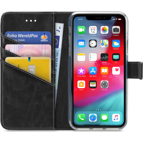 My Style Flex Wallet For Apple Iphone X/Xs Black - Afbeelding 3