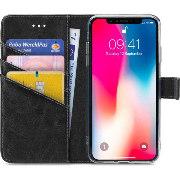 My Style Flex Wallet For Apple Iphone Xs Max Black - Afbeelding 3