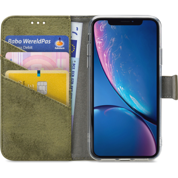My Style Flex Wallet For Apple Iphone Xs Max Olive - Afbeelding 3