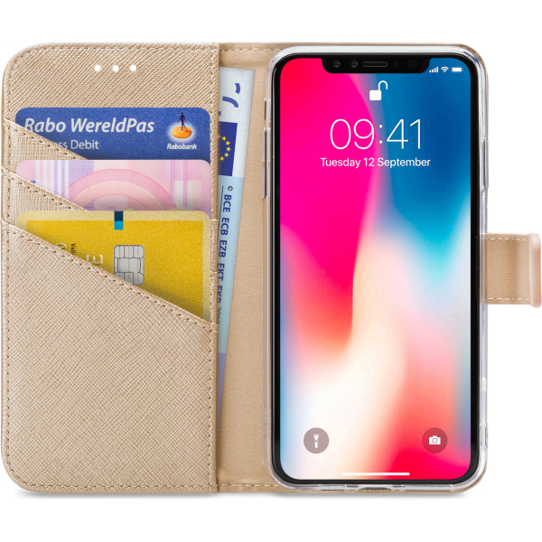 My Style Flex Wallet For Apple Iphone Xs Max Gold - Afbeelding 3