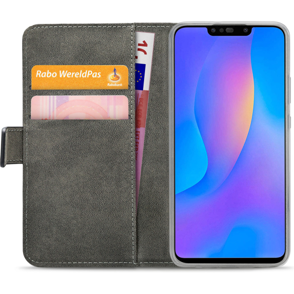 Mobilize Elite Gelly Wallet Book Case Huawei P Smart+ 2019 Black - Afbeelding 3