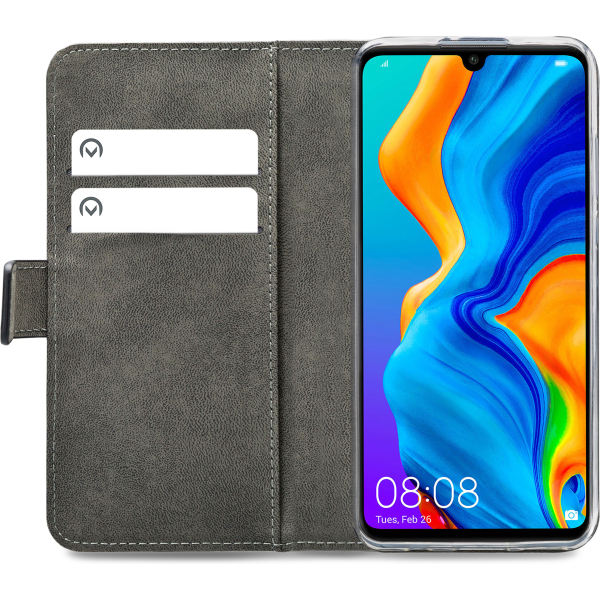 Mobilize Classic Gelly Wallet Book Case Huawei P30 Lite/P30 Lite New Edition Black - Afbeelding 3