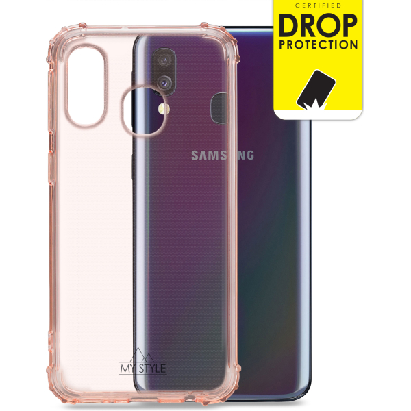 My Style Protective Flex Case For Samsung Galaxy A40 Soft Pink