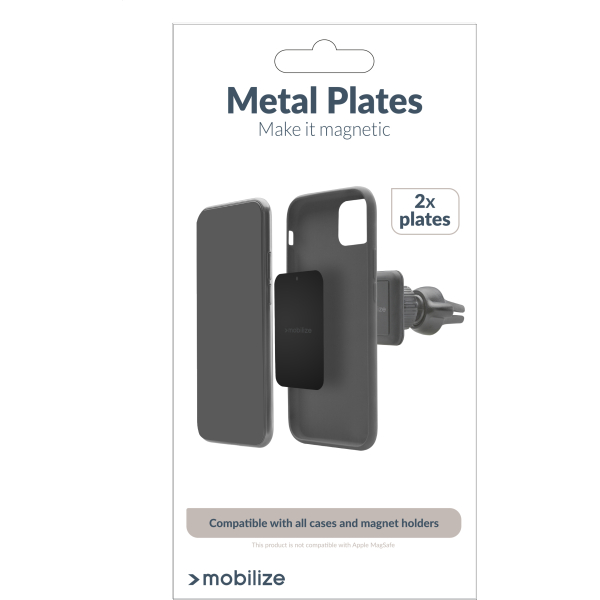 Mobilize Metal Plates 2-Pack Black - Afbeelding 5