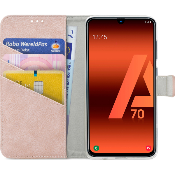 My Style Flex Wallet For Samsung Galaxy A70 Pink - Afbeelding 3