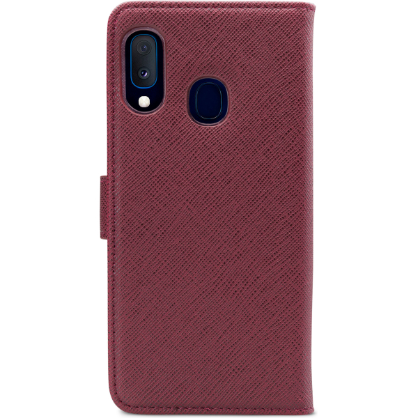My Style Flex Wallet For Samsung Galaxy A20E Bordeaux - Afbeelding 2