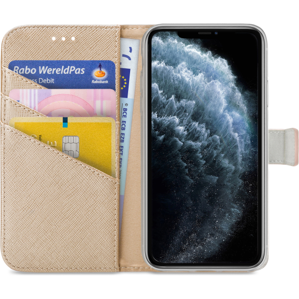 My Style Flex Wallet For Apple Iphone 11 Pro Gold - Afbeelding 3