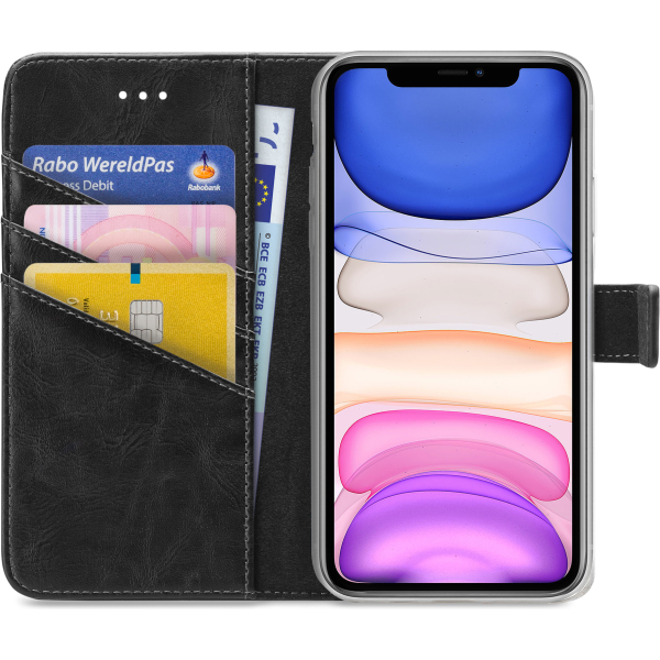 My Style Flex Wallet For Apple Iphone Xr/11 Black - Afbeelding 3