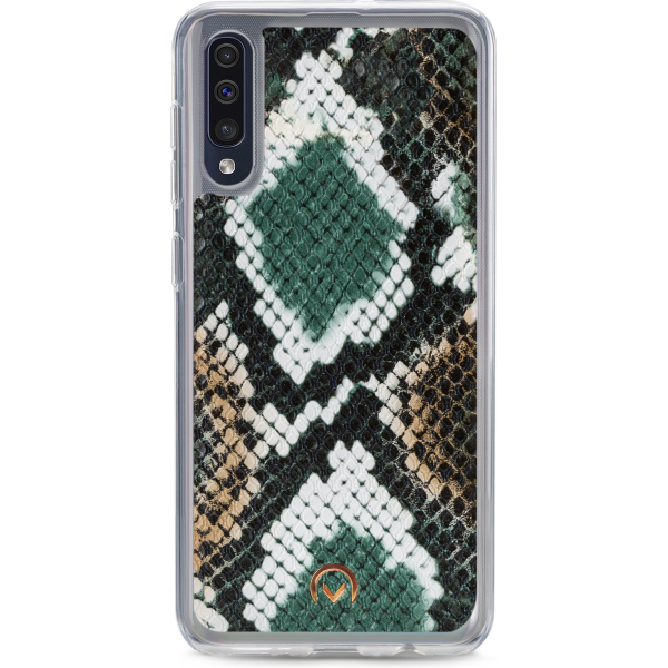 Mobilize 2In1 Gelly Velvet Clutch For Samsung Galaxy A30S/A50 Green Snake - Afbeelding 6