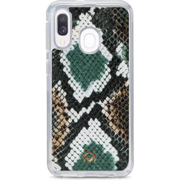 Mobilize 2In1 Gelly Velvet Clutch For Samsung Galaxy A40 Green Snake - Afbeelding 6