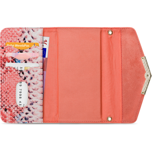 Mobilize 2In1 Gelly Velvet Clutch For Apple Iphone 6 Plus/6S Plus/7 Plus/8 Plus Coral Snake - Afbeelding 3