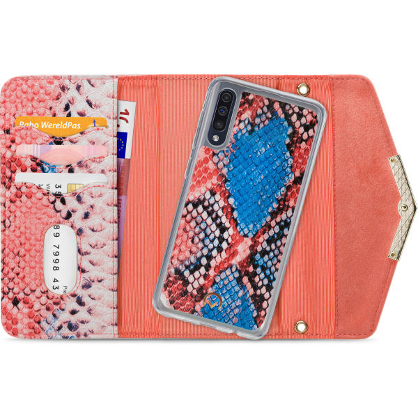 Mobilize 2In1 Gelly Velvet Clutch For Samsung Galaxy A30S/A50 Coral Snake - Afbeelding 4
