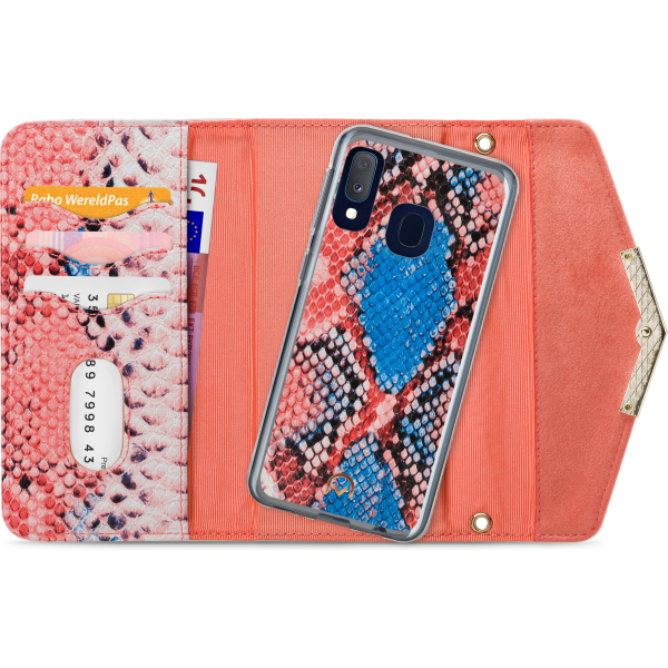 Mobilize 2In1 Gelly Velvet Clutch For Samsung Galaxy A20E Coral Snake - Afbeelding 4