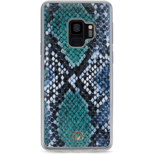 Mobilize 2In1 Gelly Velvet Clutch For Samsung Galaxy S9 Royal Blue Snake - Afbeelding 6