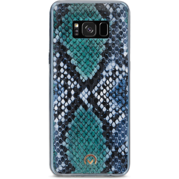 Mobilize 2In1 Gelly Velvet Clutch For Samsung Galaxy S8 Royal Blue Snake - Afbeelding 6
