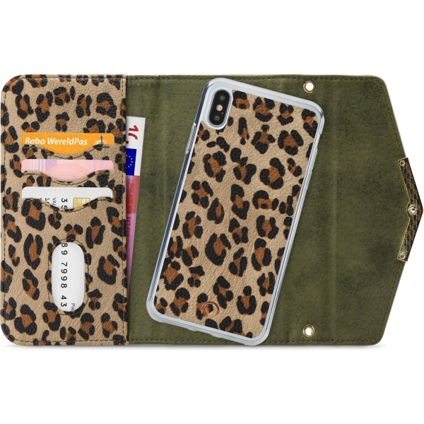 Mobilize 2In1 Gelly Clutch For Apple Iphone X/Xs Green Leopard - Afbeelding 4
