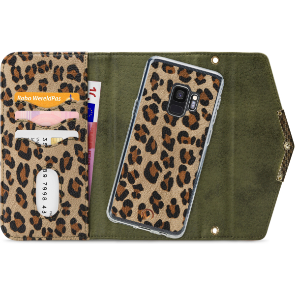 Mobilize 2In1 Gelly Clutch For Samsung Galaxy S9 Green Leopard - Afbeelding 4