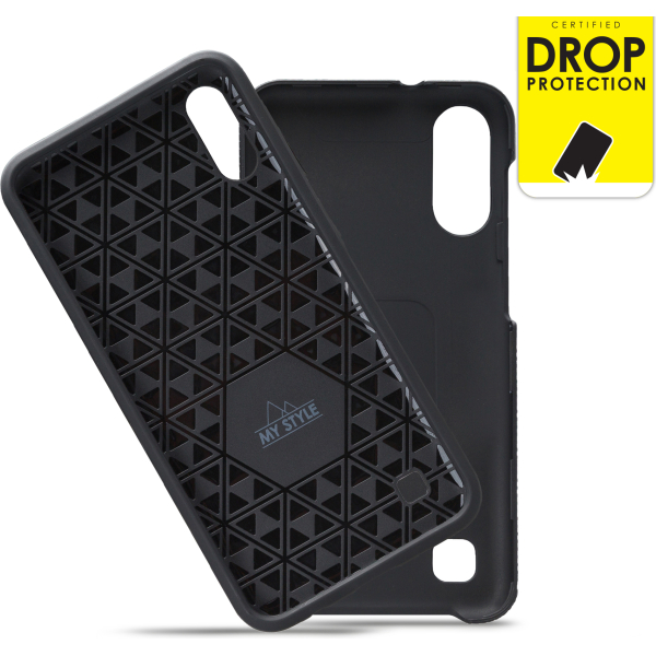 My Style Tough Case For Samsung Galaxy A10 Black - Afbeelding 2