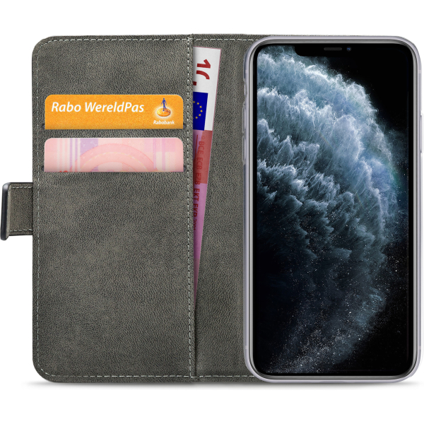 Mobilize Classic Gelly Wallet Book Case Apple Iphone 11 Pro Max Black - Afbeelding 3