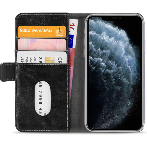 Mobilize Elite Gelly Wallet Book Case Apple Iphone 11 Pro Max Black - Afbeelding 3