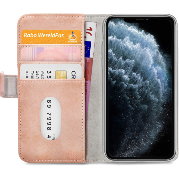Mobilize Elite Gelly Wallet Book Case Apple Iphone 11 Pro Max Soft Pink - Afbeelding 4