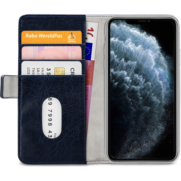 Mobilize Elite Gelly Wallet Book Case Apple Iphone 11 Pro Max Blue - Afbeelding 3