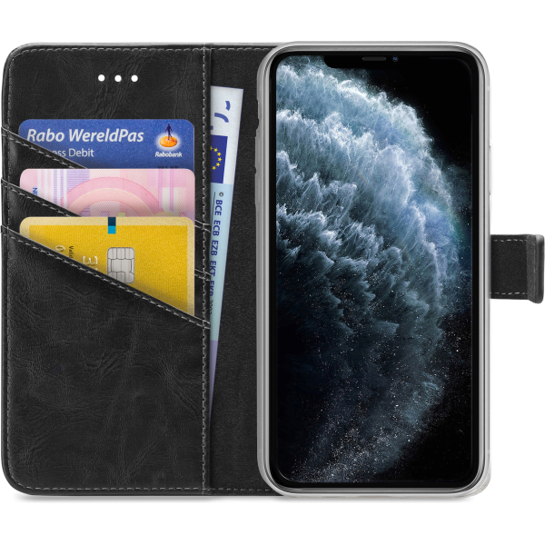 My Style Flex Wallet For Apple Iphone 11 Pro Max Black - Afbeelding 3