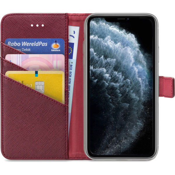 My Style Flex Wallet For Apple Iphone 11 Pro Max Bordeaux - Afbeelding 3