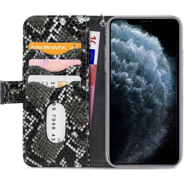 Mobilize 2In1 Gelly Zipper Case Apple Iphone 11 Pro Black/Snake - Afbeelding 3