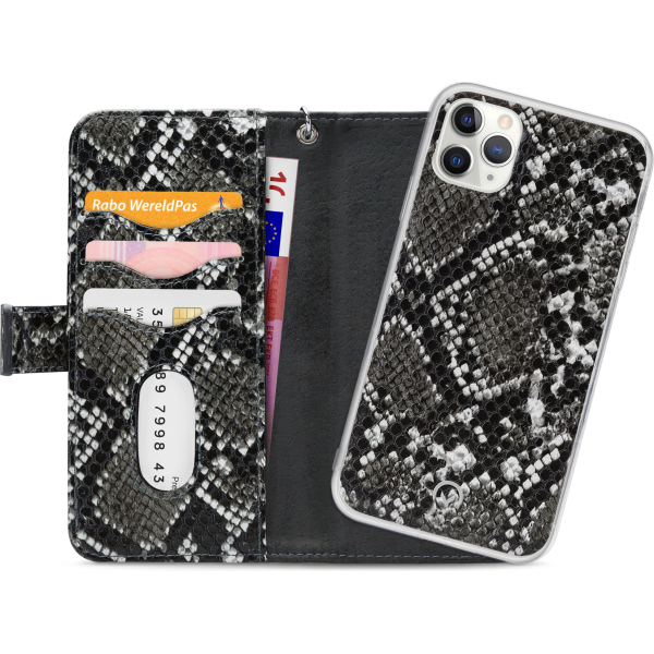 Mobilize 2In1 Gelly Zipper Case Apple Iphone 11 Pro Black/Snake - Afbeelding 4