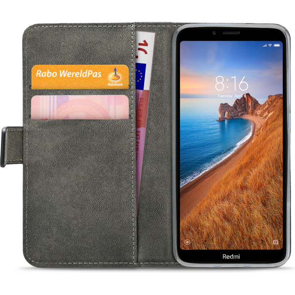 Mobilize Classic Gelly Wallet Book Case Xiaomi Redmi 7A Black - Afbeelding 3