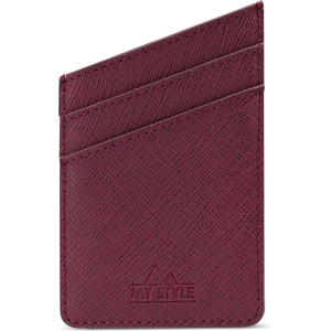 My Style Universal Sticky Card Pocket Bordeaux