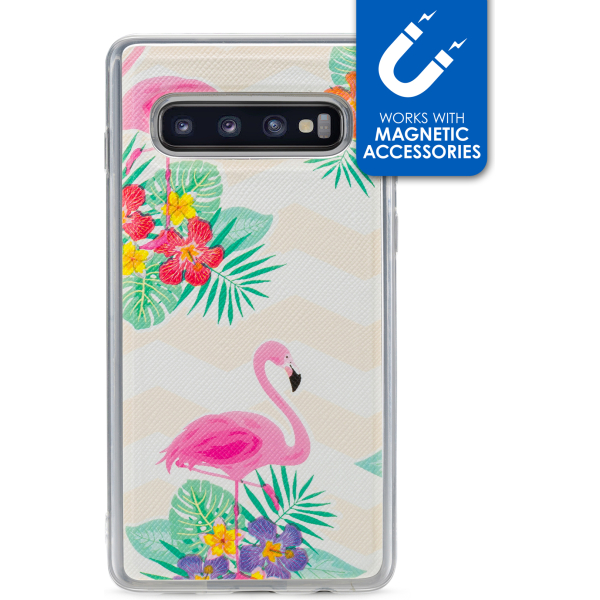 My Style Magneta Case For Samsung Galaxy S10 Flamingo