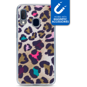 My Style Magneta Case For Samsung Galaxy A20E Colorful Leopard