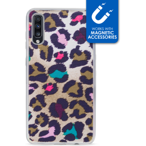 My Style Magneta Case For Samsung Galaxy A70 Colorful Leopard