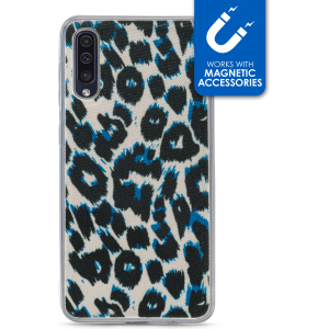 My Style Magneta Case For Samsung Galaxy A30S/A50 Blue Leopard